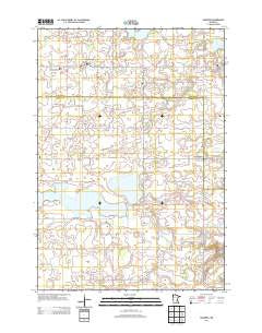 Hamburg Minnesota Historical topographic map, 1:24000 scale, 7.5 X 7.5 Minute, Year 2013