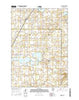 Hamburg Minnesota Current topographic map, 1:24000 scale, 7.5 X 7.5 Minute, Year 2016