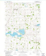 Hamburg Minnesota Historical topographic map, 1:24000 scale, 7.5 X 7.5 Minute, Year 1981