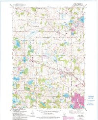 Hamel Minnesota Historical topographic map, 1:24000 scale, 7.5 X 7.5 Minute, Year 1981