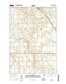 Hancock Minnesota Current topographic map, 1:24000 scale, 7.5 X 7.5 Minute, Year 2016