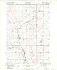 Hancock NW Minnesota Historical topographic map, 1:24000 scale, 7.5 X 7.5 Minute, Year 1968