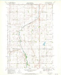 Hancock NW Minnesota Historical topographic map, 1:24000 scale, 7.5 X 7.5 Minute, Year 1968