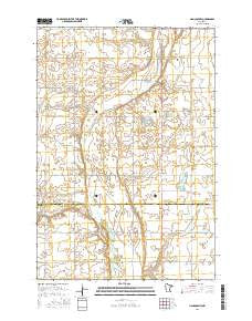 Hancock NW Minnesota Current topographic map, 1:24000 scale, 7.5 X 7.5 Minute, Year 2016