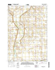 Hancock SW Minnesota Current topographic map, 1:24000 scale, 7.5 X 7.5 Minute, Year 2016