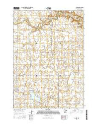 Hanska Minnesota Current topographic map, 1:24000 scale, 7.5 X 7.5 Minute, Year 2016