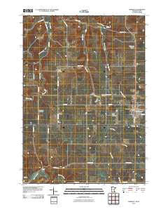 Harmony Minnesota Historical topographic map, 1:24000 scale, 7.5 X 7.5 Minute, Year 2010