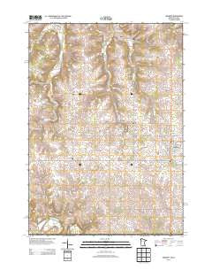 Harmony Minnesota Historical topographic map, 1:24000 scale, 7.5 X 7.5 Minute, Year 2013