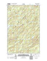 Harris Lake Minnesota Historical topographic map, 1:24000 scale, 7.5 X 7.5 Minute, Year 2013