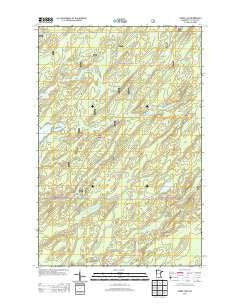 Harris Lake Minnesota Historical topographic map, 1:24000 scale, 7.5 X 7.5 Minute, Year 2013