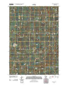 Hartland Minnesota Historical topographic map, 1:24000 scale, 7.5 X 7.5 Minute, Year 2010