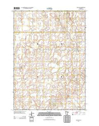 Hartland Minnesota Historical topographic map, 1:24000 scale, 7.5 X 7.5 Minute, Year 2013