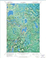 Hartley Lake Minnesota Historical topographic map, 1:24000 scale, 7.5 X 7.5 Minute, Year 1971
