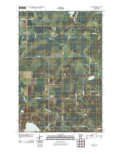 Hassman Minnesota Historical topographic map, 1:24000 scale, 7.5 X 7.5 Minute, Year 2010