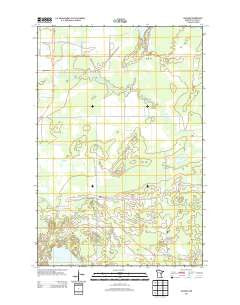 Hassman Minnesota Historical topographic map, 1:24000 scale, 7.5 X 7.5 Minute, Year 2013