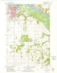 Hastings Minnesota Historical topographic map, 1:24000 scale, 7.5 X 7.5 Minute, Year 1974