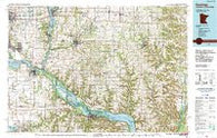Hastings Minnesota Historical topographic map, 1:100000 scale, 30 X 60 Minute, Year 1990