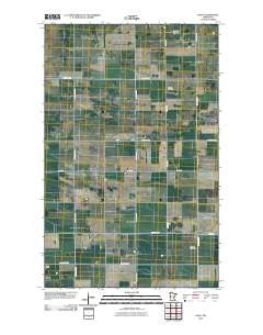 Haug Minnesota Historical topographic map, 1:24000 scale, 7.5 X 7.5 Minute, Year 2010