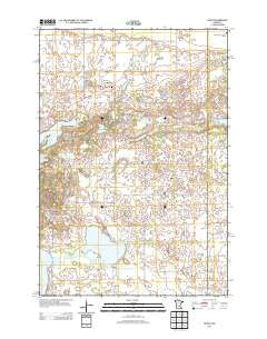 Hawick Minnesota Historical topographic map, 1:24000 scale, 7.5 X 7.5 Minute, Year 2013