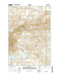 Hawick Minnesota Current topographic map, 1:24000 scale, 7.5 X 7.5 Minute, Year 2016
