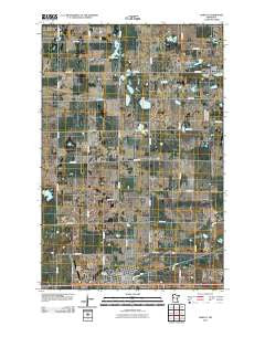 Hawley Minnesota Historical topographic map, 1:24000 scale, 7.5 X 7.5 Minute, Year 2010