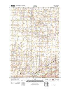 Hawley Minnesota Historical topographic map, 1:24000 scale, 7.5 X 7.5 Minute, Year 2013