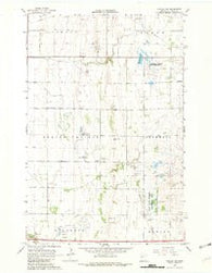 Hawley NW Minnesota Historical topographic map, 1:24000 scale, 7.5 X 7.5 Minute, Year 1966