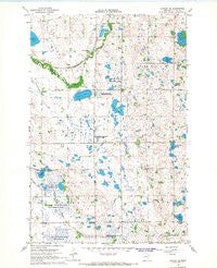 Hawley SE Minnesota Historical topographic map, 1:24000 scale, 7.5 X 7.5 Minute, Year 1966