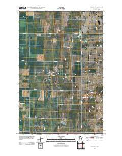 Hawley NW Minnesota Historical topographic map, 1:24000 scale, 7.5 X 7.5 Minute, Year 2010