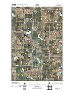 Hawley SE Minnesota Historical topographic map, 1:24000 scale, 7.5 X 7.5 Minute, Year 2010