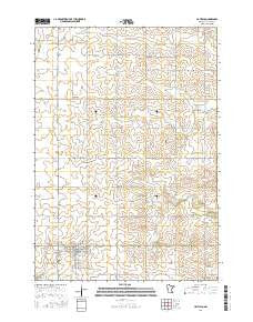Hayfield Minnesota Current topographic map, 1:24000 scale, 7.5 X 7.5 Minute, Year 2016