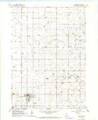 Hayfield Minnesota Historical topographic map, 1:24000 scale, 7.5 X 7.5 Minute, Year 1966
