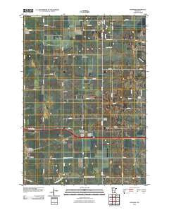 Hayward Minnesota Historical topographic map, 1:24000 scale, 7.5 X 7.5 Minute, Year 2010