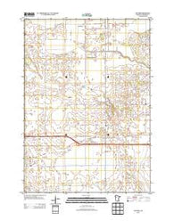 Hayward Minnesota Historical topographic map, 1:24000 scale, 7.5 X 7.5 Minute, Year 2013