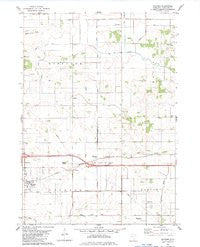 Hayward Minnesota Historical topographic map, 1:24000 scale, 7.5 X 7.5 Minute, Year 1982