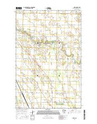 Hazel Minnesota Current topographic map, 1:24000 scale, 7.5 X 7.5 Minute, Year 2016