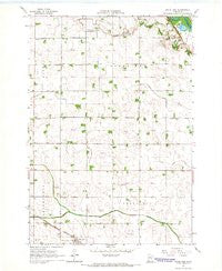 Hazel Run Minnesota Historical topographic map, 1:24000 scale, 7.5 X 7.5 Minute, Year 1965