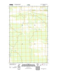 Head of Rapid River Minnesota Historical topographic map, 1:24000 scale, 7.5 X 7.5 Minute, Year 2013