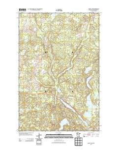 Heart Lake Minnesota Historical topographic map, 1:24000 scale, 7.5 X 7.5 Minute, Year 2013