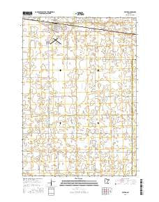 Hector Minnesota Current topographic map, 1:24000 scale, 7.5 X 7.5 Minute, Year 2016