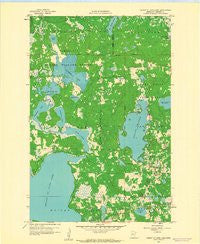 Height Of Land Lake Minnesota Historical topographic map, 1:24000 scale, 7.5 X 7.5 Minute, Year 1959