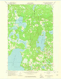 Height Of Land Lake Minnesota Historical topographic map, 1:24000 scale, 7.5 X 7.5 Minute, Year 1959