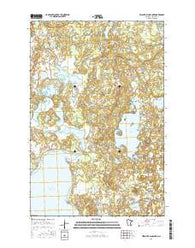 Height of Land Lake Minnesota Current topographic map, 1:24000 scale, 7.5 X 7.5 Minute, Year 2016