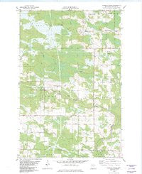 Heikkila Creek Minnesota Historical topographic map, 1:24000 scale, 7.5 X 7.5 Minute, Year 1982