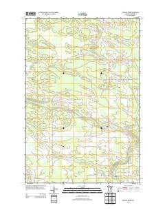 Heikkila Creek Minnesota Historical topographic map, 1:24000 scale, 7.5 X 7.5 Minute, Year 2013