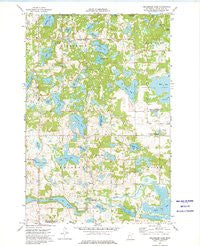 Heilberger Lake Minnesota Historical topographic map, 1:24000 scale, 7.5 X 7.5 Minute, Year 1973