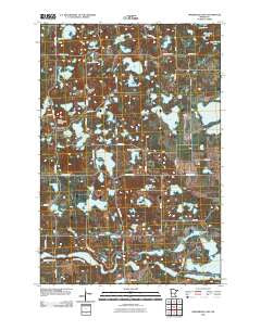 Heilberger Lake Minnesota Historical topographic map, 1:24000 scale, 7.5 X 7.5 Minute, Year 2010