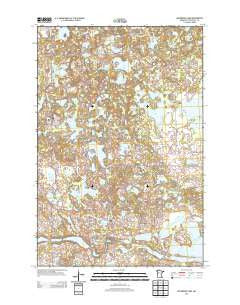 Heilberger Lake Minnesota Historical topographic map, 1:24000 scale, 7.5 X 7.5 Minute, Year 2013