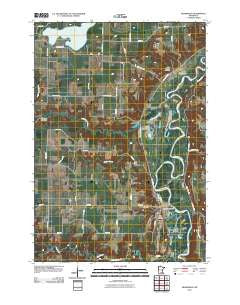 Henderson Minnesota Historical topographic map, 1:24000 scale, 7.5 X 7.5 Minute, Year 2010