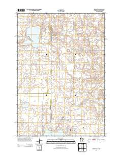 Hendricks Minnesota Historical topographic map, 1:24000 scale, 7.5 X 7.5 Minute, Year 2013